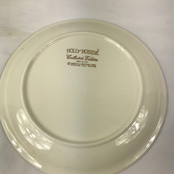 Vntg 1972 Holly Hobby Collector Plate Mothers Love - Picture 2 of 3